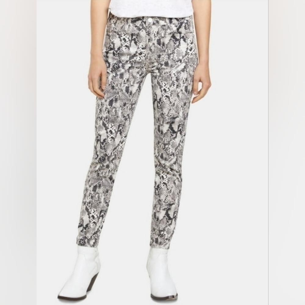 Sanctuary Animal Print Denim Pants Size 29